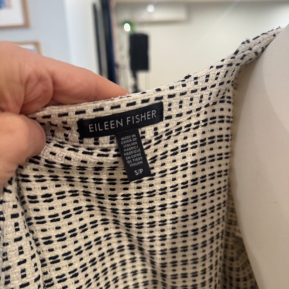 Vintage Eileen Fisher short sleeve jacket - Picture 6 of 6